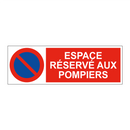 Espace réservé aux pompiers
