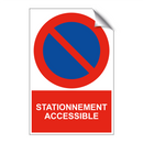 Stationnement accessible
