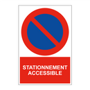 Stationnement accessible