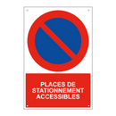 Places de stationnement accessibles