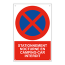 Stationnement nocturne en camping-car interdit