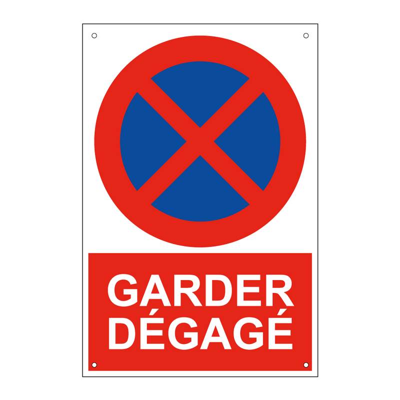 Garder dégagé