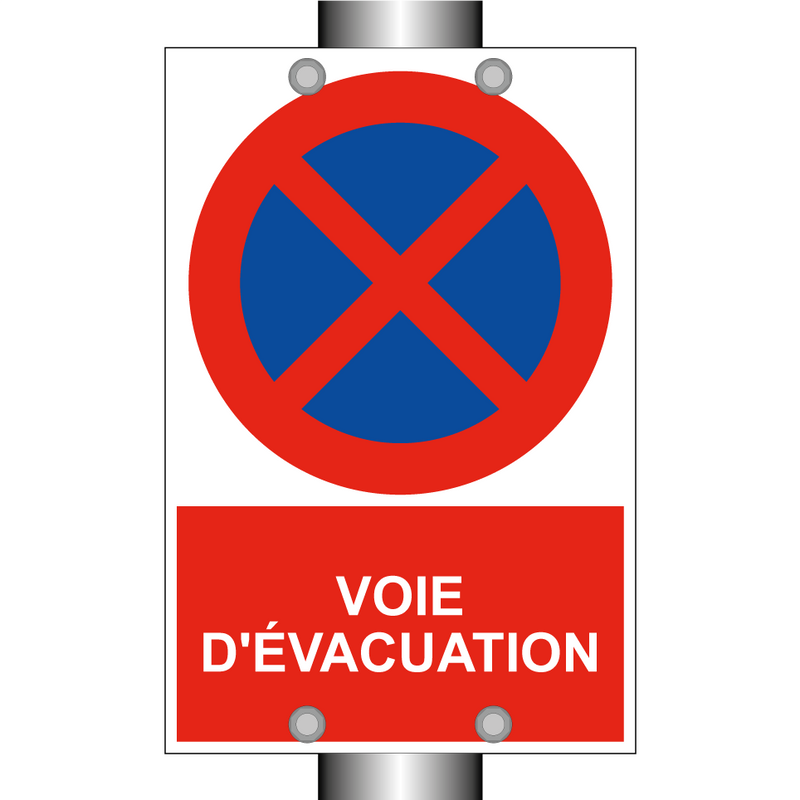 Voie d'évacuation