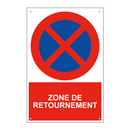 Zone de retournement