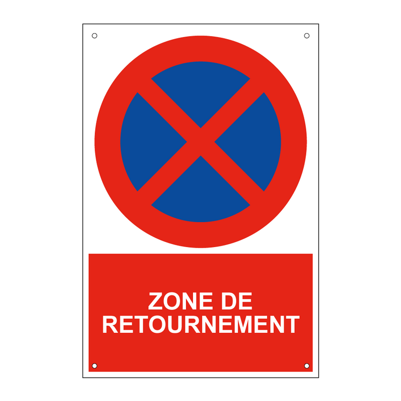 Zone de retournement