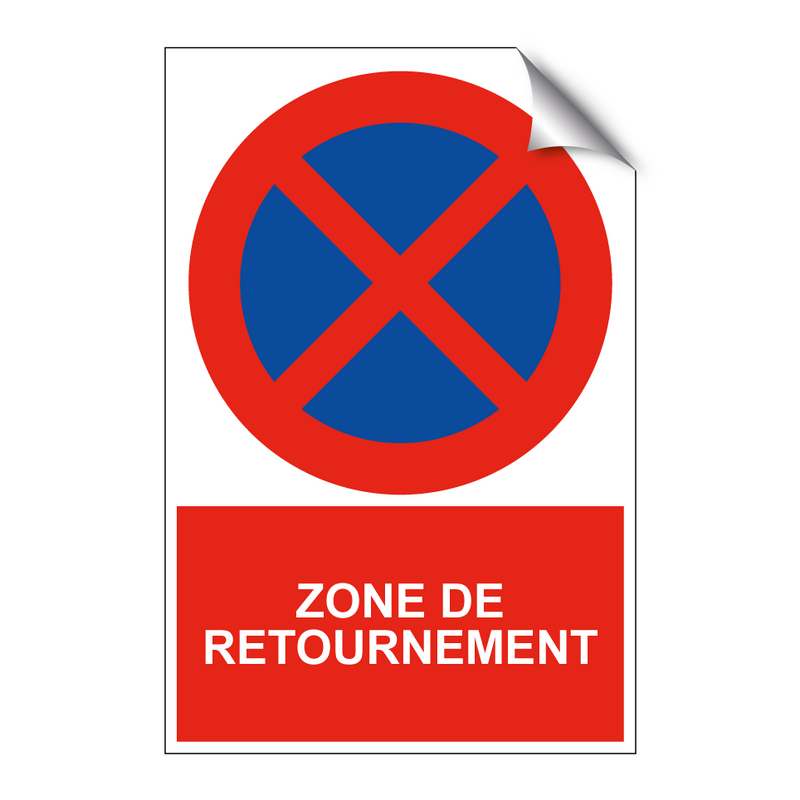 Zone de retournement