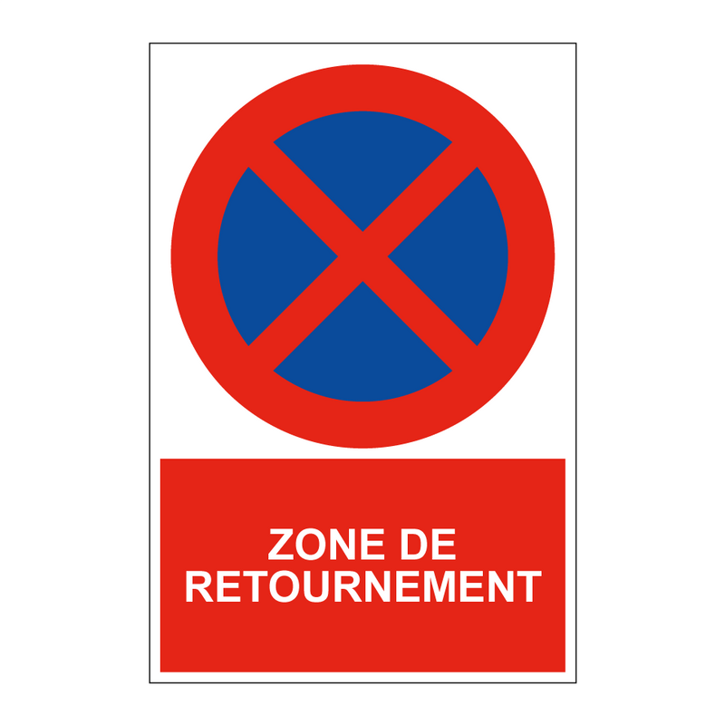 Zone de retournement