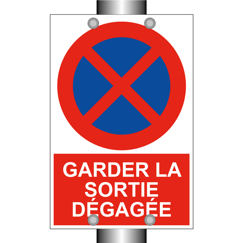 Garder la sortie dégagée