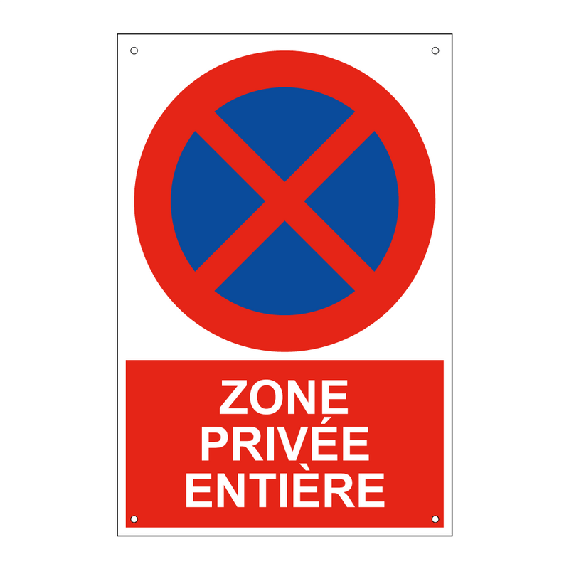 Zone privée entière
