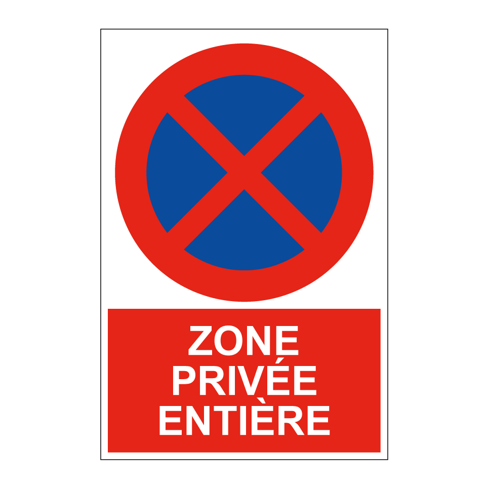 Zone privée entière