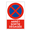 Arrêt Sortie dégagée