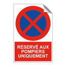 Réservé aux pompiers uniquement