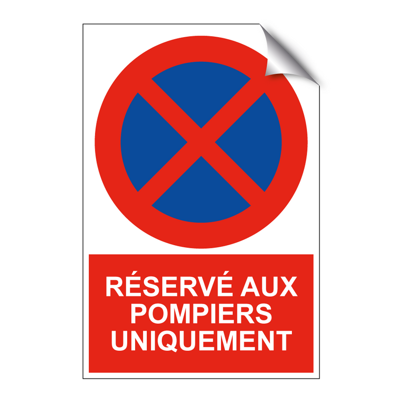 Réservé aux pompiers uniquement