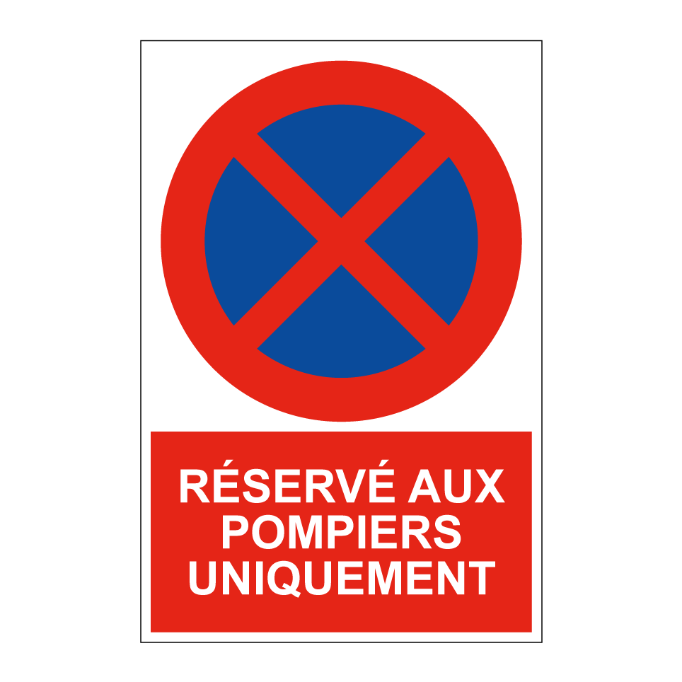 Réservé aux pompiers uniquement