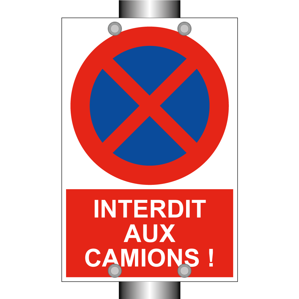 Interdit aux camions !