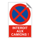Interdit aux camions !