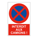 Interdit aux camions !