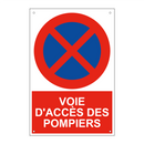 Voie d'accès des pompiers