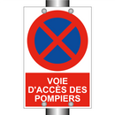 Voie d'accès des pompiers