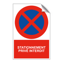 Stationnement privé interdit