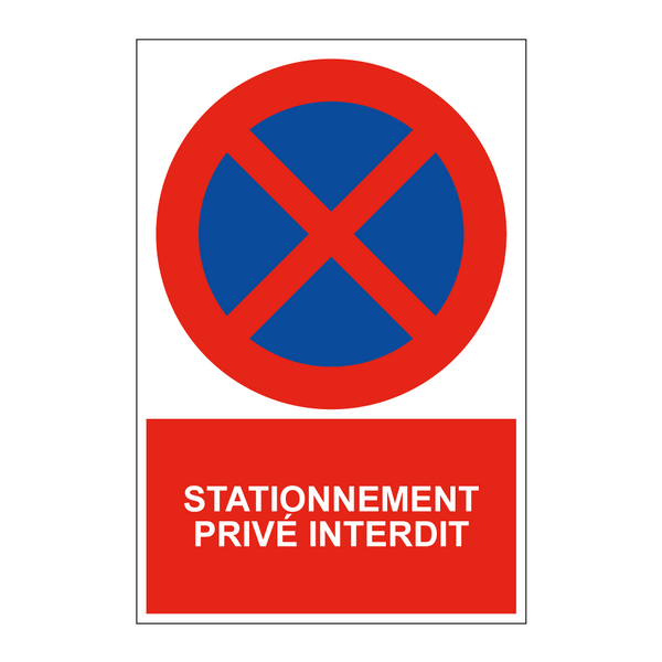 Stationnement privé interdit