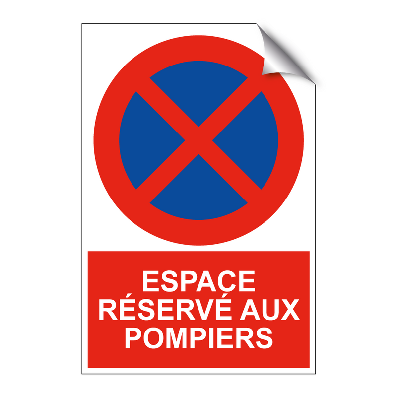 Espace réservé aux pompiers