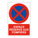 Espace réservé aux pompiers