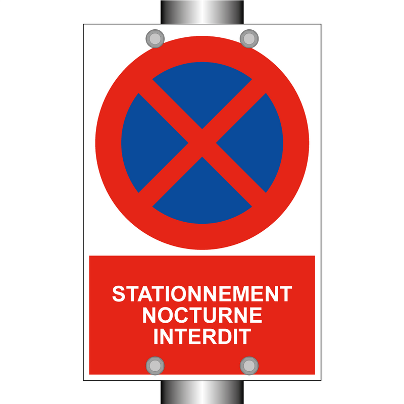 Stationnement nocturne interdit