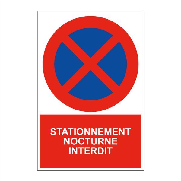 Stationnement nocturne interdit