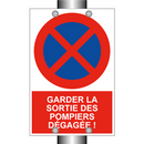 Garder la sortie des pompiers dégagée !