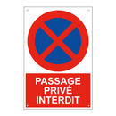 Passage privé interdit