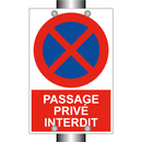 Passage privé interdit