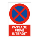 Passage privé interdit