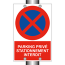 Parking privé stationnement interdit