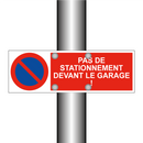 Pas de stationnement devant le garage !