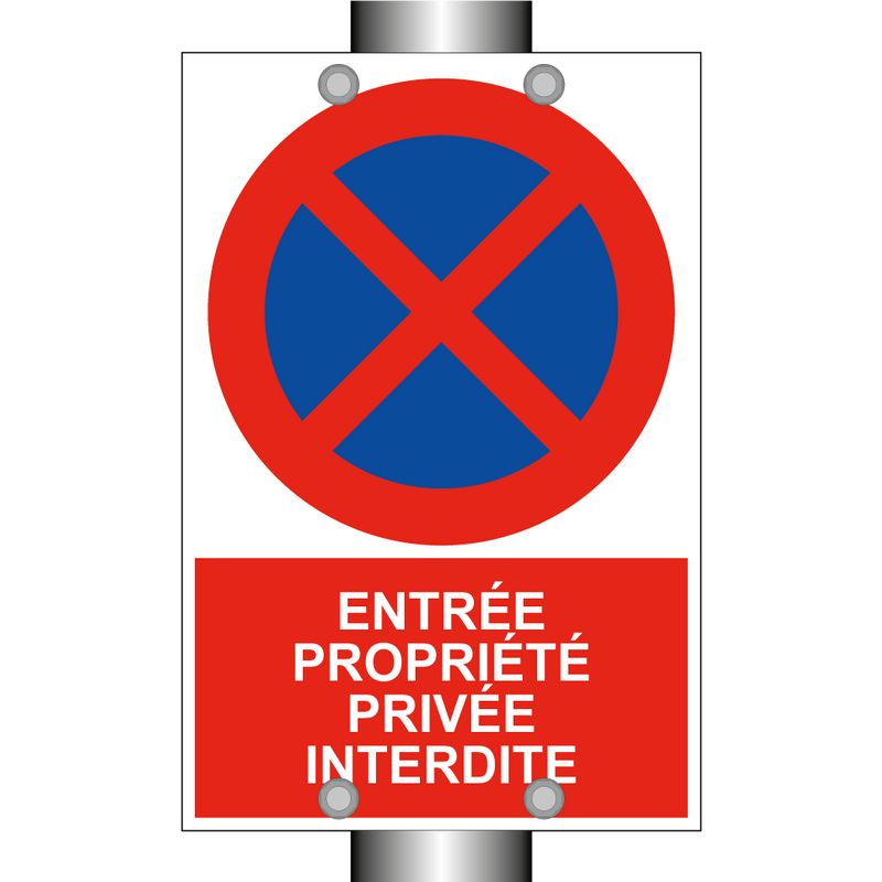 Entrée propriété privée interdite