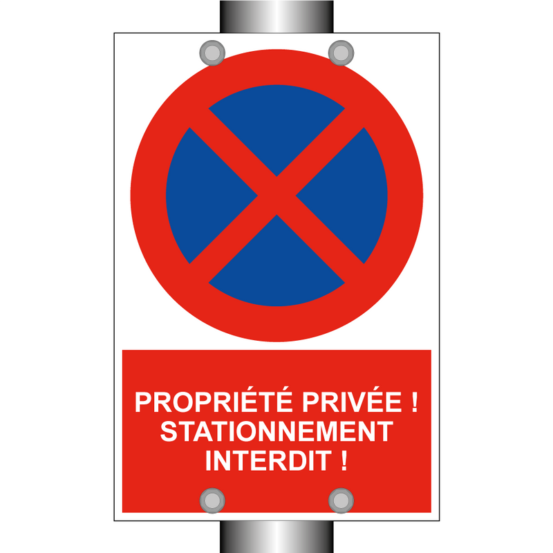 Propriété privée ! Stationnement interdit !