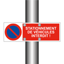 Stationnement de véhicules interdit !