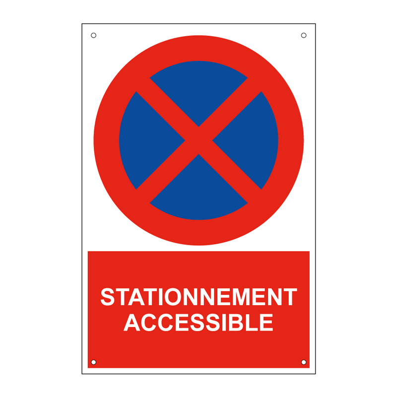 Stationnement accessible