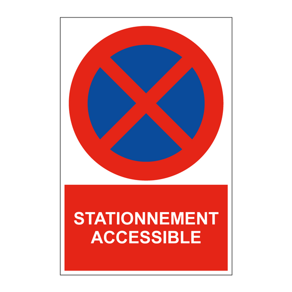 Stationnement accessible