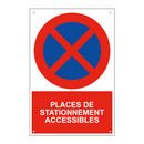 Places de stationnement accessibles