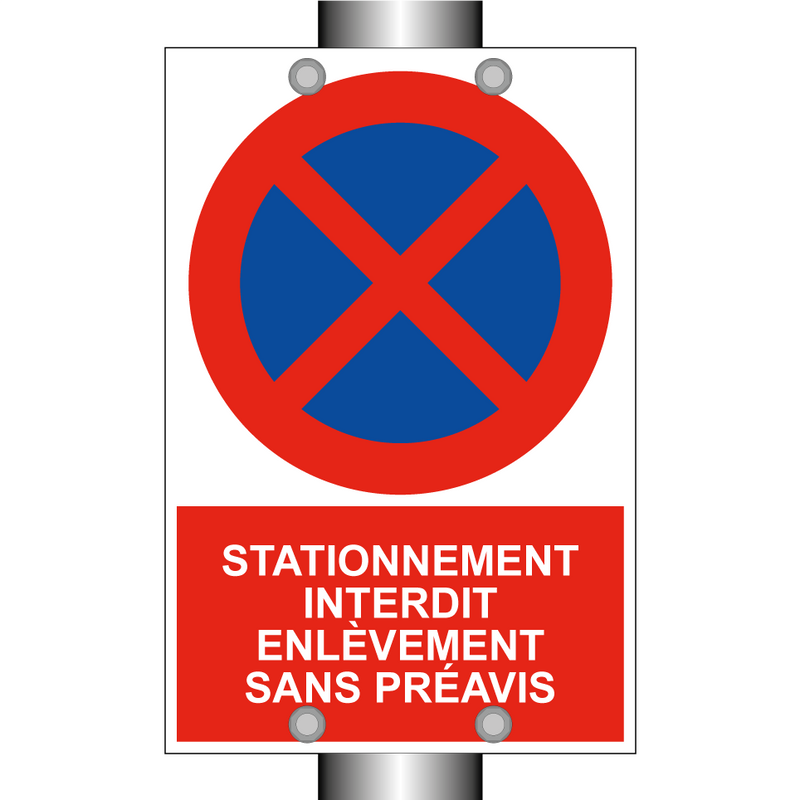 Stationnement interdit enlèvement sans préavis