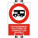 Stationnement nocturne en camping-car interdit