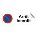 Arrêt interdit