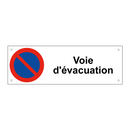 Voie d'évacuation