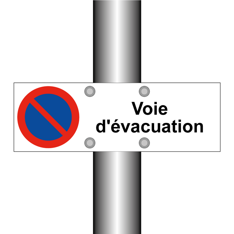 Voie d'évacuation
