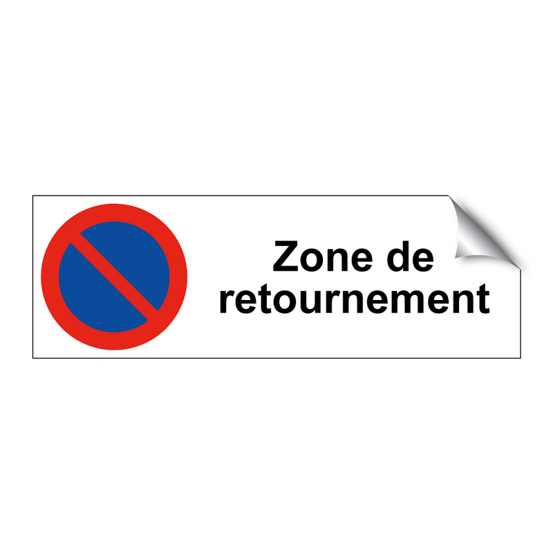 Zone de retournement