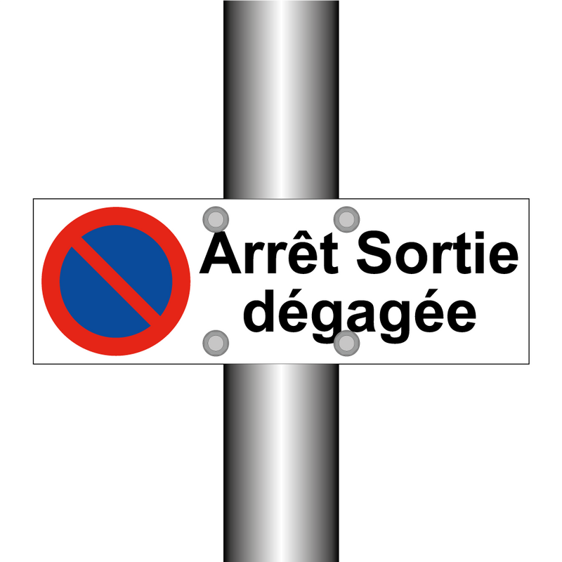 Arrêt Sortie dégagée