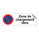 Zone de chargement libre