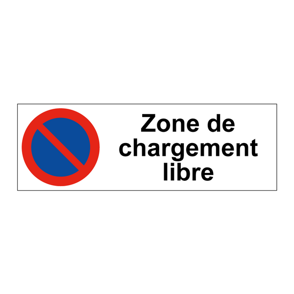 Zone de chargement libre